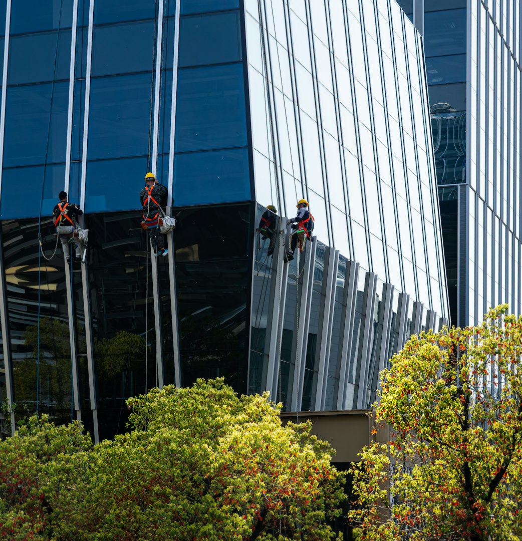 high rise cleaning